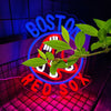 Boston Red Sox Baseball Neon Sign