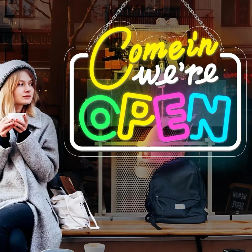 LED Neon Open Sign