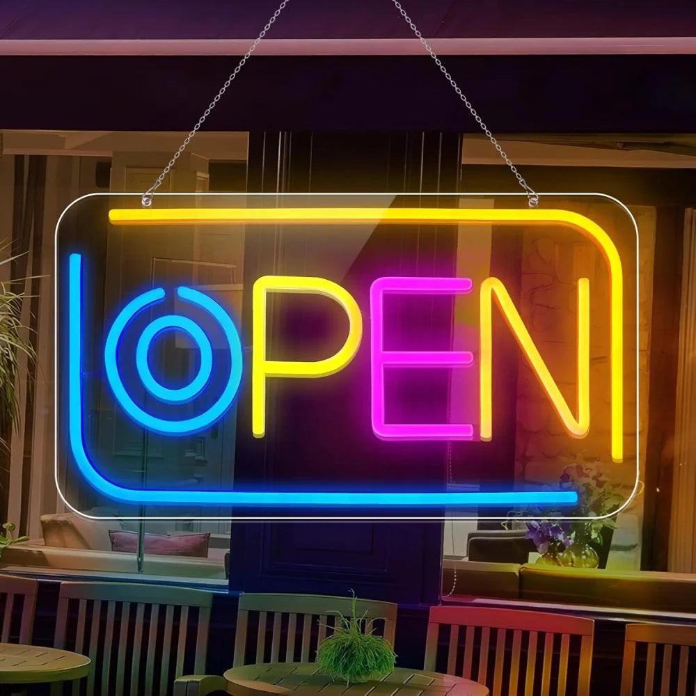 LED Neon Open Sign