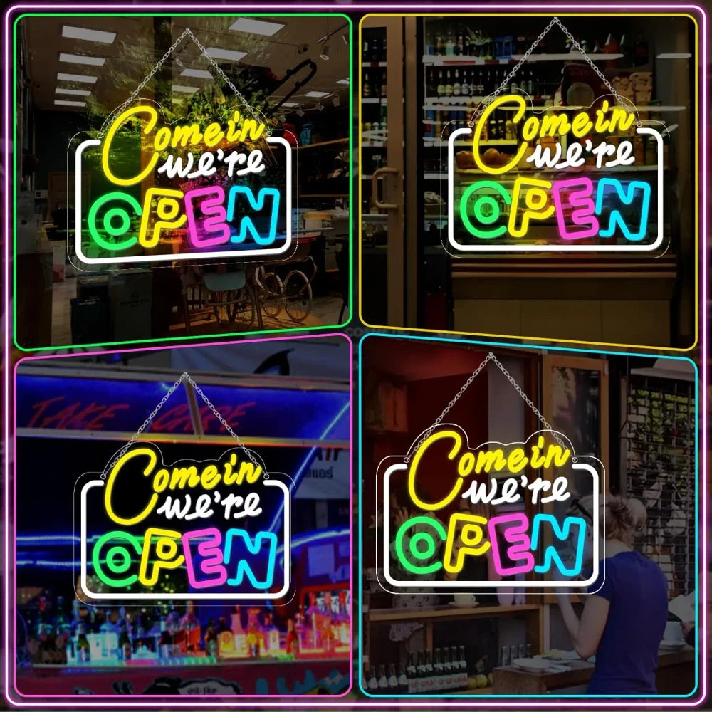 LED Neon Open Sign