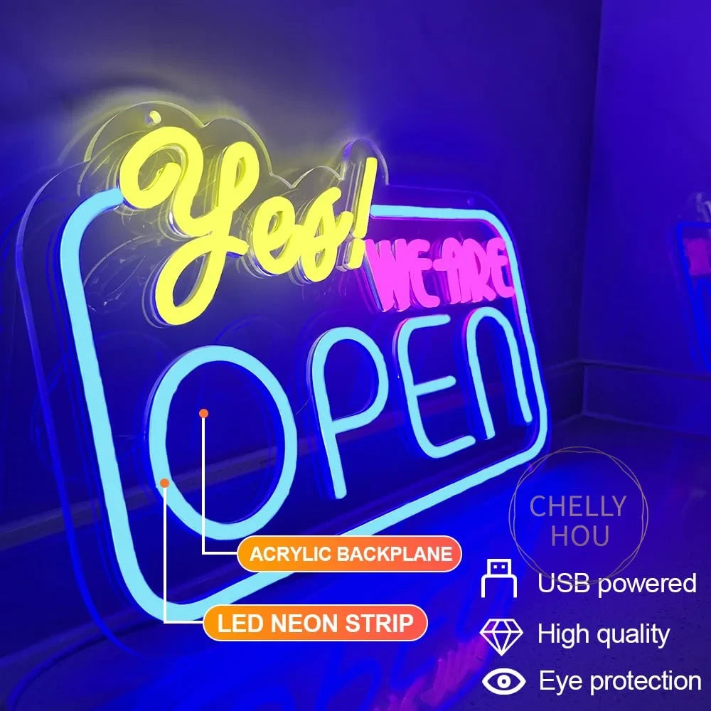 Custom Open LED Neon Sign