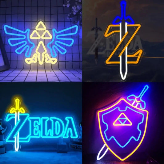 Dimmable Gaming Neon Sign