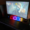 PacMan Video Game Gamer Ghost Neon Wall Sign