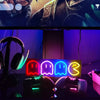PacMan Video Game Gamer Ghost Neon Wall Sign