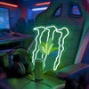 Green LED Monster Energy Drink Claw Neon Sign