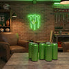 Green LED Monster Energy Drink Claw Neon Sign