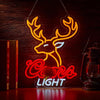 Coors Light Deer Head Bar LED Neon Sign