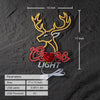 Coors Light Deer Head Bar LED Neon Sign