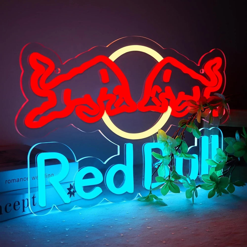 Red Bull Energy Drinks LED Neon Sign