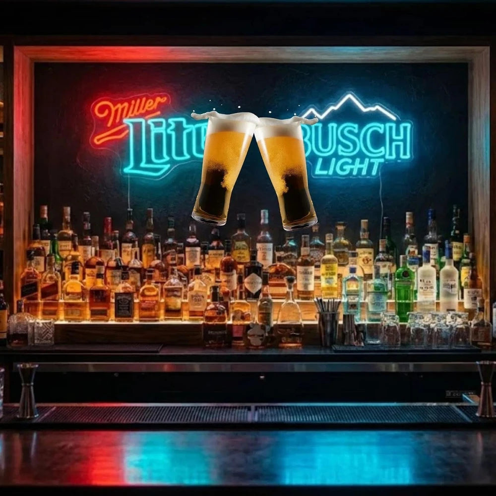 Busch Light Beer Themed LED Neon Sign