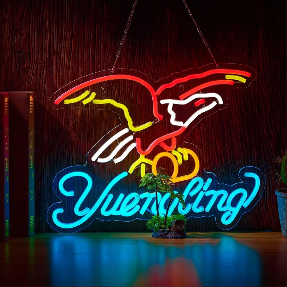 Yuengling Eagle Neon Bar Sign