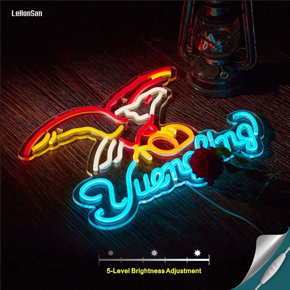 Yuengling Eagle Neon Bar Sign