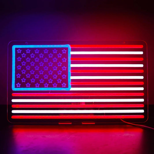 USA Neon Wall Sign
