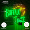 Buffalo Trace Whiskey Bar LED Neon Sign