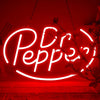 Dr Pepper Soda Red Neon Wall Sign