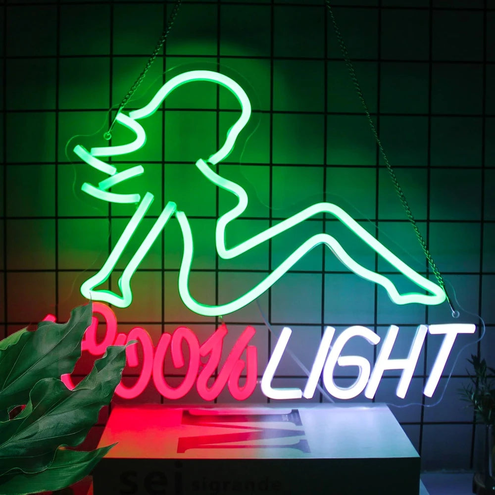 Coors Light Sexy Lady Beer Neon Sign