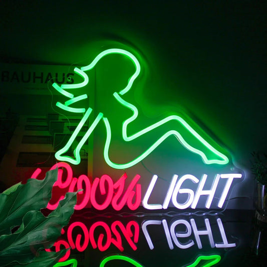 Coors Light Sexy Lady Beer Neon Sign