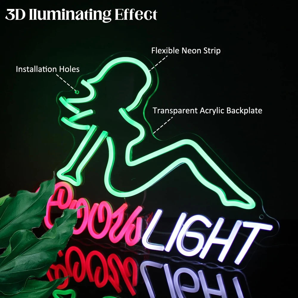 Coors Light Sexy Lady Beer Neon Sign