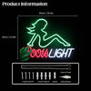 Coors Light Sexy Lady Beer Neon Sign