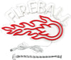 Fireball Whiskey Bar LED Neon Sign
