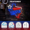 Miller Lite Texas Map Beer Bar Neon Sign