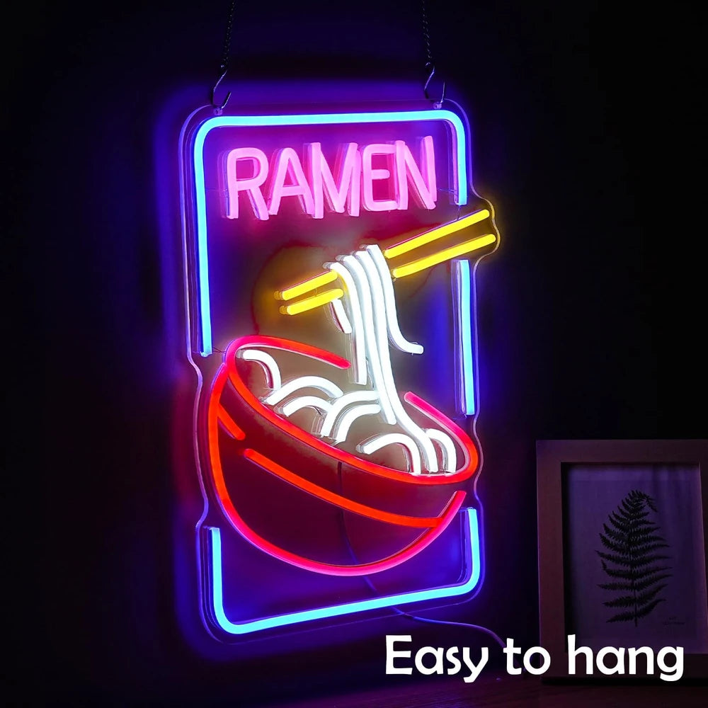 Ramen Noodle Neon Sign