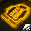 Check Engine Garage Neon Sign