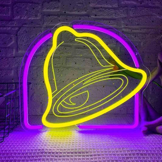 Taco Bell Neon Wall Light Sign