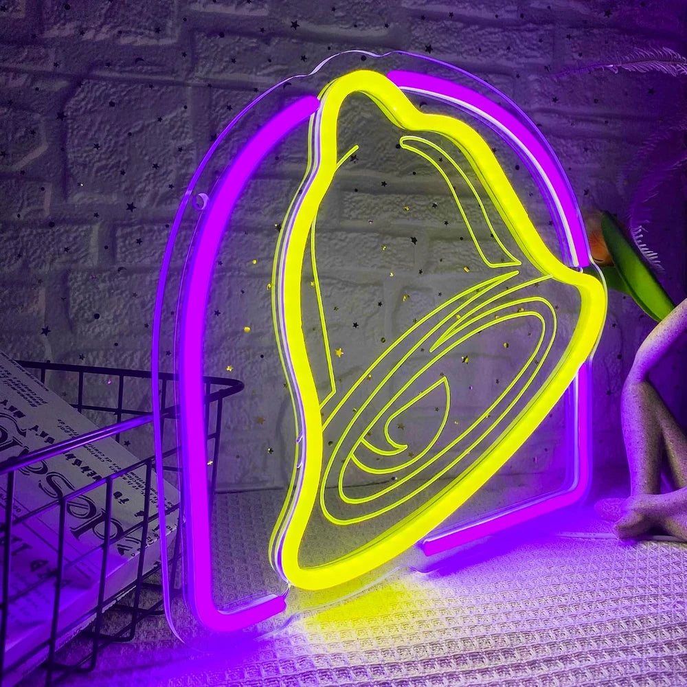 Taco Bell Neon Wall Light Sign