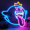 King Boo Mario Video Game Gamer Ghost LED Neon Light Sign
