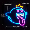 King Boo Mario Video Game Gamer Ghost LED Neon Light Sign