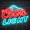 Coors Light Bar Beer Logo LED Neon Sign