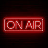 Streamer On Air Red Neon Sign