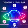 The World Is Yours Neon Light Sign