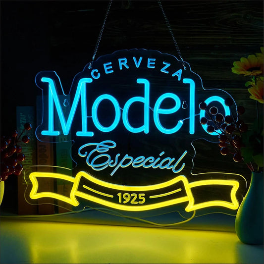 Modelo Beer Bar LED Neon Sign