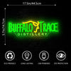 Buffalo Trace Distillery Whiskey Bar Neon Light Sign