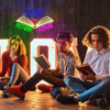 Read Return Neon Library Sign