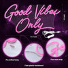 Good Vibes Only Purple LED Neon Sign