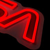 NASA Worm Logo LED Sign