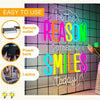 Inspirational Be The Reason Someone Smiles Today Neon Wall Sign