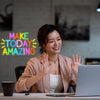 Rainbow Motivational Make Today Amazing LED Quote Neon Sign