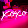 Pink XOXO LED Neon Sign
