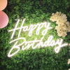 Happy Birthday Neon Sign