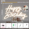 Happy Birthday Neon Sign