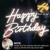 Happy Birthday Neon Sign