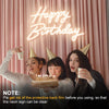 Happy Birthday Neon Sign