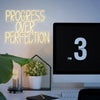 Progress Over Perfection Neon Sign