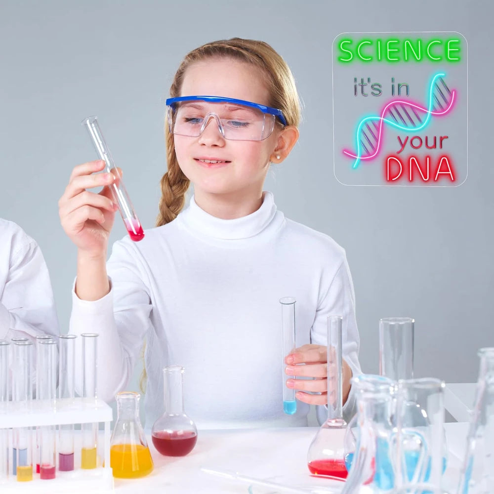 Science DNA Neon Wall Sign