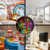 Colorful It's A Good Day To Be Happy Neon Wall Sign