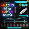 Amazing Things Happen Here Neon Sign
